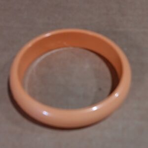 Chic Orange Bangle Bracelet